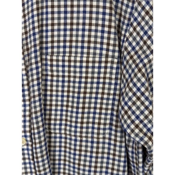 Class Club Boys size 14 16 Button Front Fit Long Sleeve All Cotton Size 14 to 16 - Picture 5 of 9